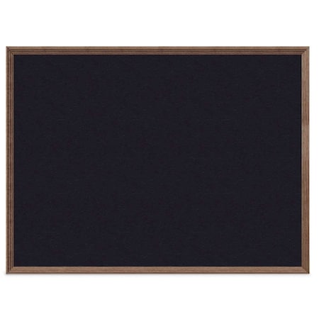 United Visual Products Decor Wood Combo Board, 60"x48", Cherry/White Porcelain & Cloud UV704DEFAB-CHERRY-WHTPORC-CLOUD